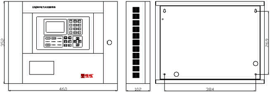LDK800<a href=http://hrbbcq.com/dianqihuozai/ target=_blank class=infotextkey>電氣火災(zāi)監(jiān)控</a>設(shè)備